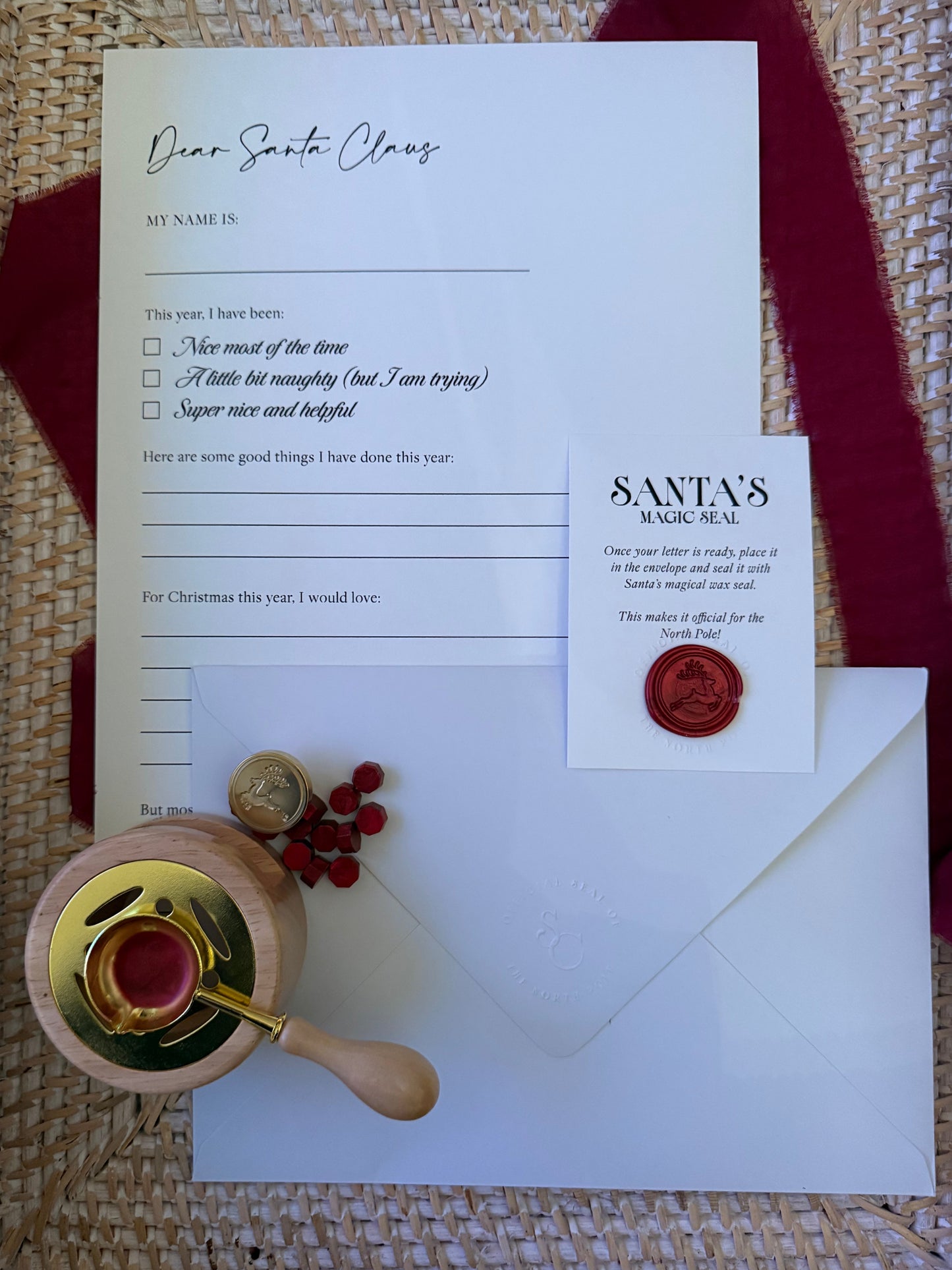 Letter to Santa Kit