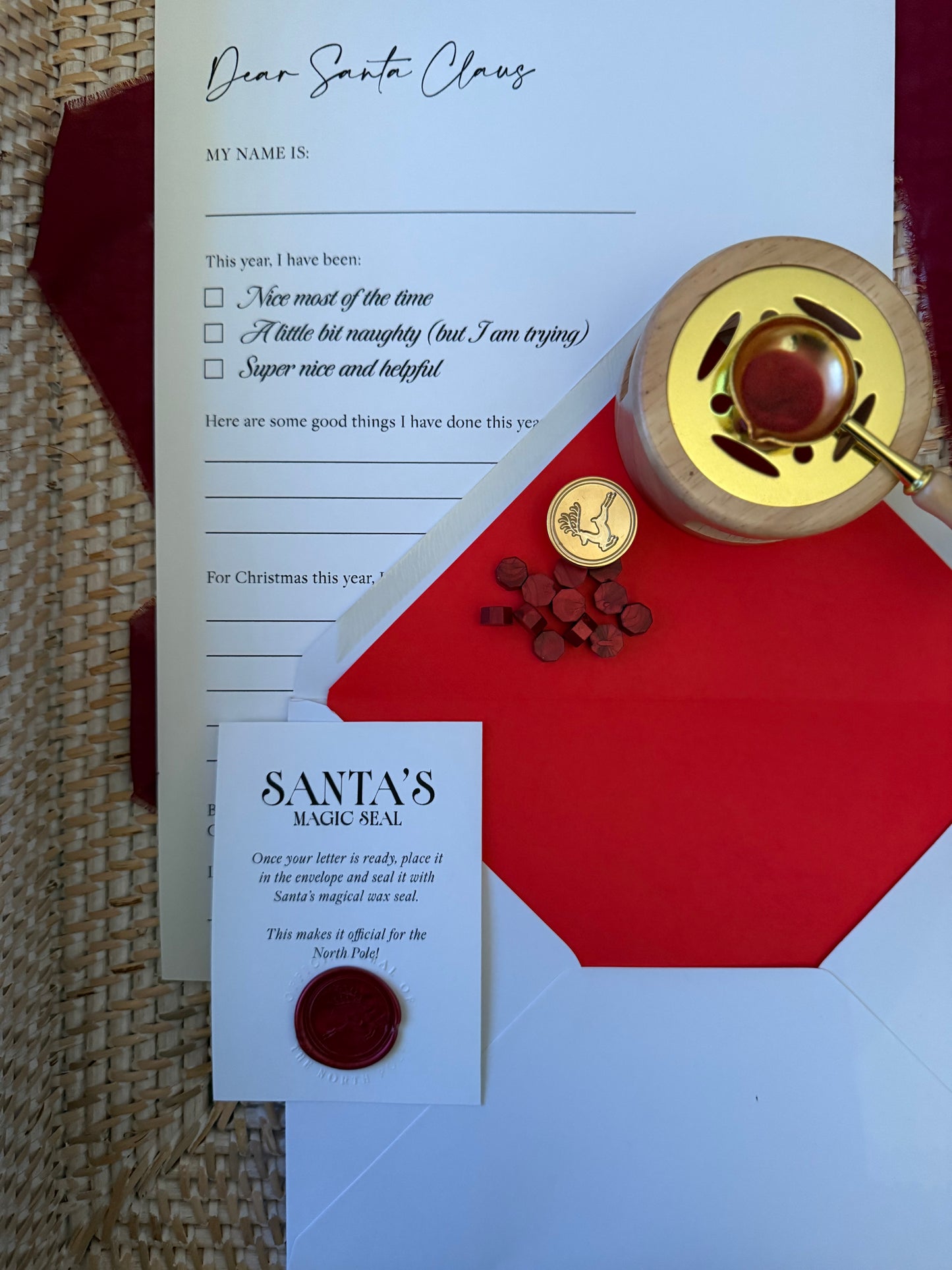 Letter to Santa Kit